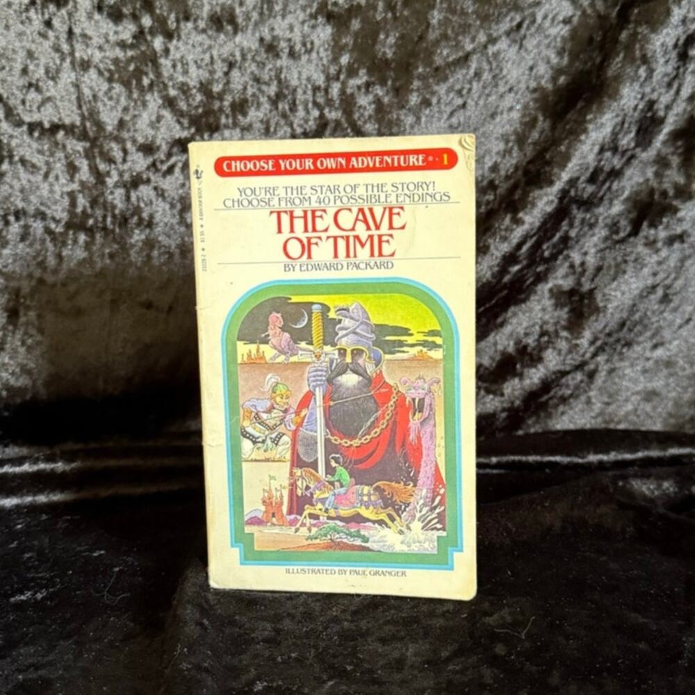 Choose Your Own Adventure 1: The Cave of Time by Edward Packard | 1982